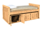 Classic Firehouse Bed with Storage Lockers