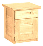 Classic Nightstand with Door