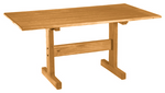 Classic 63" Dining Table Veneer Top