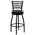 Hercules Ladder Back Swivel Bar Stool