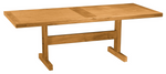 Classic 84" Dining Table Solid Wood