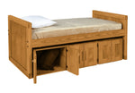 Classic Firehouse Bed with Storage Lockers