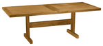 Classic 84" Dining Table Solid Wood