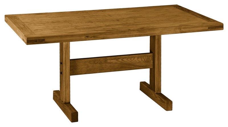 Classic 63" Dining Table Solid Wood