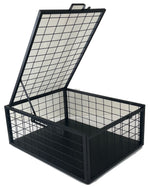 Underbed Rolling Storage Basket Metal