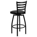 Hercules Ladder Back Swivel Bar Stool