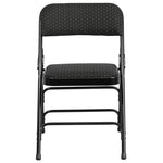 Hercules Patterned Fabric Folding Chair