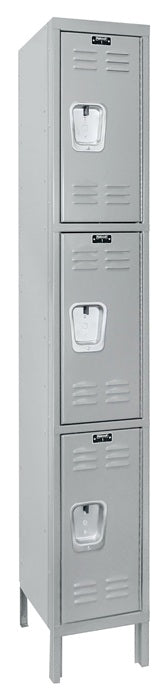 Triple Tier 1 Wide Premium Metal Locker