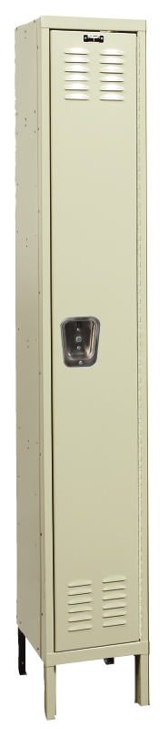 Single Tier 1 Wide Premium Metal Locker